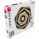 Avide Μοντέρνα Πλαφονιέρα Οροφής Oyster Atina 85W(42.5+42.5) με Τηλεχειριστήριο