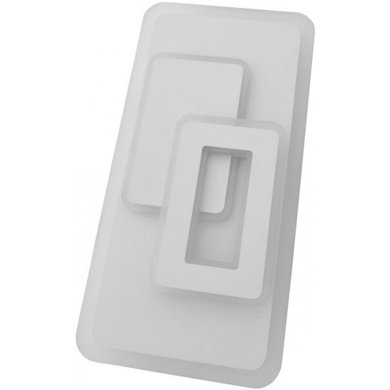 Avide Wall Modern Ceiling Lamp Oyster Brayden with remote control