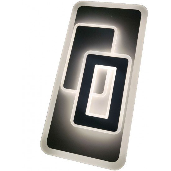 Avide Wall Modern Ceiling Lamp Oyster Brayden with remote control