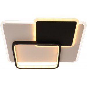 Avide Μοντέρνα Πλαφονιέρα Οροφής Oyster Jett με Τηλεχειριστήριο Avide Μοντέρνα Πλαφονιέρα Οροφής Oyster Jett με Τηλεχειριστήριο