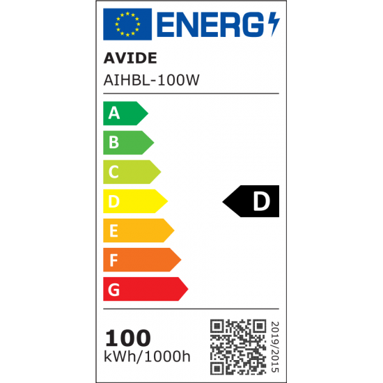 Avide LED Φωτιστικό Καμπάνα 100W 210pcs SMD2835 150lm/W 120°