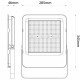 Avide LED Προβολέας SMD Industrial 200W Λευκό 4000K 160lm/W