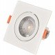 Avide LED Χωνευτό Σπότ 38° Τετράγωνο 5W Λευκό 4000K