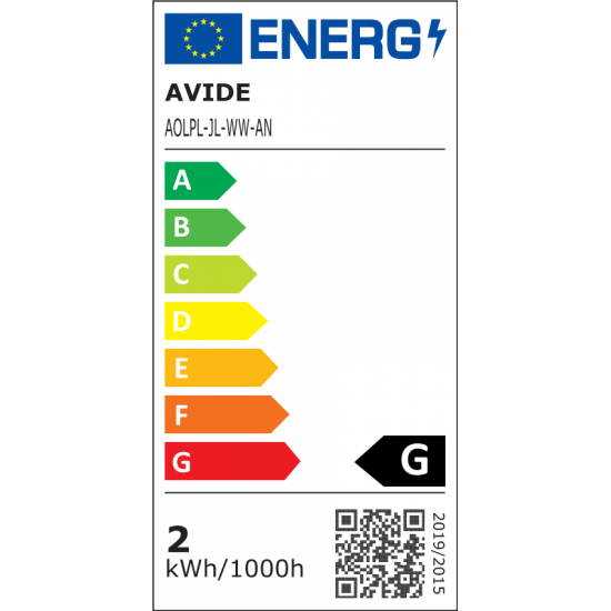 Avide Εξωτερικό Φωτιστικό Κήπου Jolla LED 2W Θερμό 500mm IP44 Ανθρακί