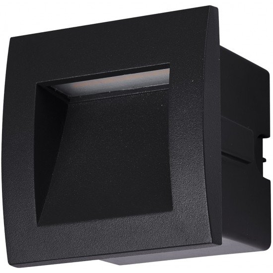 Avide Εξωτερικό Φώς Σκάλας Χωνευτό Lagos LED 3W Θερμό 3000K IP54 9cm