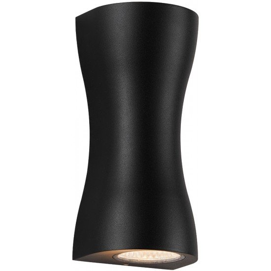 Avide Εξωτερικό Φωτιστικό Τοίχου Dena LED 12W Θερμό 3000K IP54