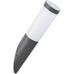 Avide Επιτοίχιο Φωτιστικό Εξωτερικού Χώρου Boca 1xE27 IP44 Antracit