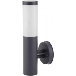 Avide Φωτιστικό Τοίχου Εξωτερικού Χώρου Boca 1xE27 IP44 Antracit