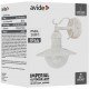 Avide Εξωτερικό Φωτιστικό Τοίχου Imperial 1xE27 IP44 Αντίκα Άσπρο