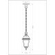 Avide Εξωτερικό Φωτιστικό Οροφής Blake 1xE27 82.5cm IP44 Μαύρο
