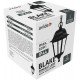 Avide Εξωτερικό Φωτιστικό Οροφής Blake 1xE27 82.5cm IP44 Μαύρο
