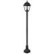 Avide Εξωτερικό Φωτιστικό Κολώνα Blake 1xE27 120cm IP44 Μαύρο