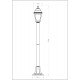 Avide Εξωτερικό Φωτιστικό Κολώνα Blake 1xE27 120cm IP44 Μαύρο