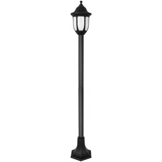 Avide Εξωτερικό Φωτιστικό Κολώνα Mateo-XL 122cm 1xE27 IP44 Μαύρο