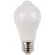 Avide LED Smart Κοινή A60 8.8W Λευκό 4000K με Φωτοκύτταρο Αισθητήρας Κίνησης