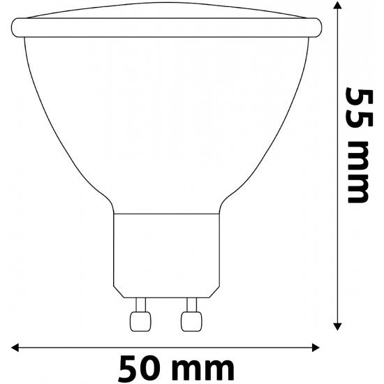 Avide Smart LED GU10 4.9W RGB+W WIFI + BLE APP Control