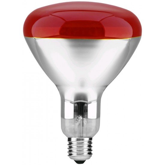 Avide Λάμπα Υπερύθρων E27 150W Κόκκινο