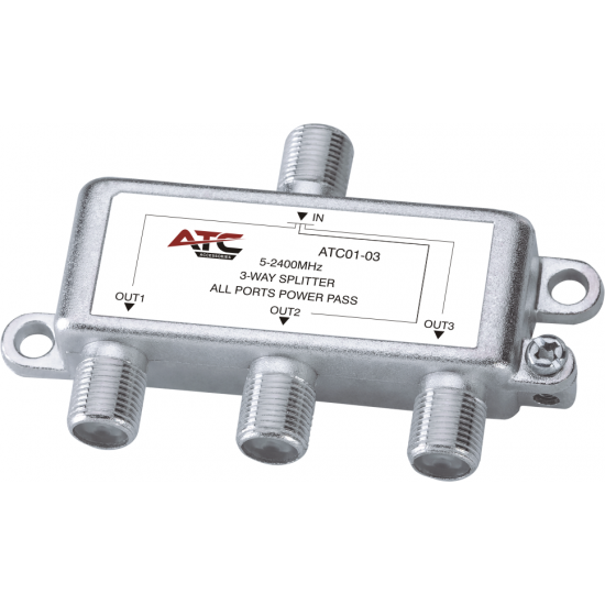 ATC Διακλαδωτής 3 Εξόδων 5-2400Mhz