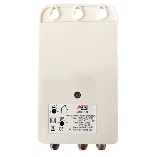 ATC Ενισχυτής Γραμμής ATC-102 27dB 5G LTE700