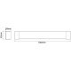 Avide LED Φωτιστικό Καθρέφτη 600mm 10W 1100lm