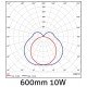 Avide LED Φωτιστικό Καθρέφτη 600mm 10W 1100lm