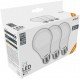 Avide LED Κοινή 10W E27 Λευκό 4000K Value 3τμχ