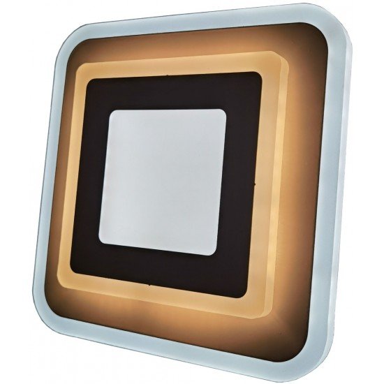 Avide Επιτοίχια Μοντέρνα Πλαφονιέρα Οροφής Oyster Nansy mini 32W με 3 Επιλογές Φωτισμού