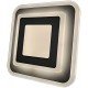 Avide Επιτοίχια Μοντέρνα Πλαφονιέρα Οροφής Oyster Nansy mini 32W με 3 Επιλογές Φωτισμού