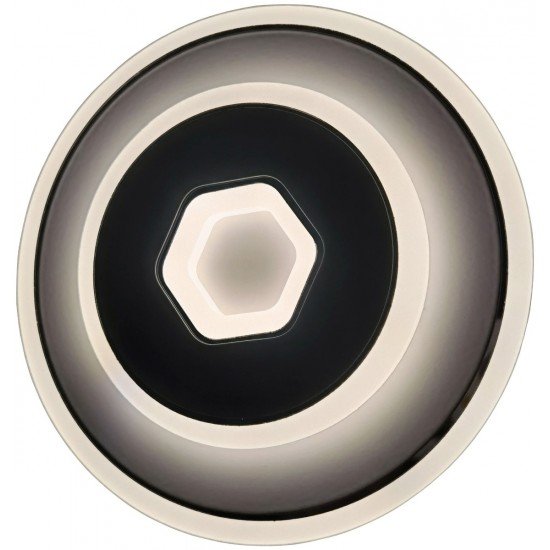 Avide Επιτοίχια Μοντέρνα Πλαφονιέρα Oyster Declan mini με 3 επιλογές Φωτισμού