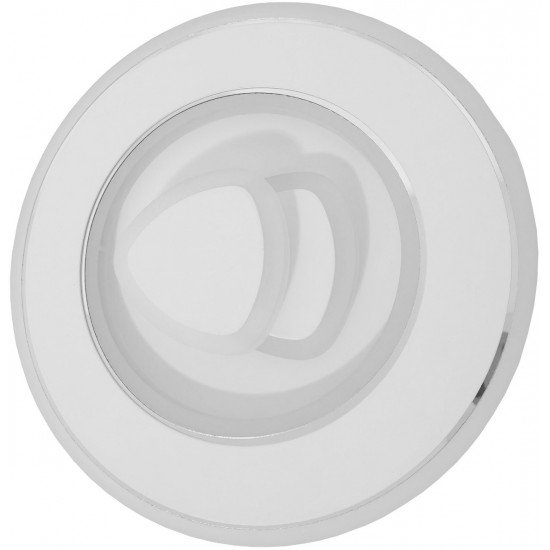 Avide Επιτοίχια Μοντέρνα Πλαφονιέρα Oyster Milo mini με 3 επιλογές Φωτισμού
