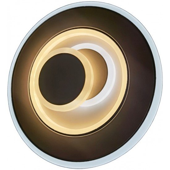 Avide Επιτοίχια Μοντέρνα Πλαφονιέρα Oyster Mily mini 3 επιλογές Φωτισμού