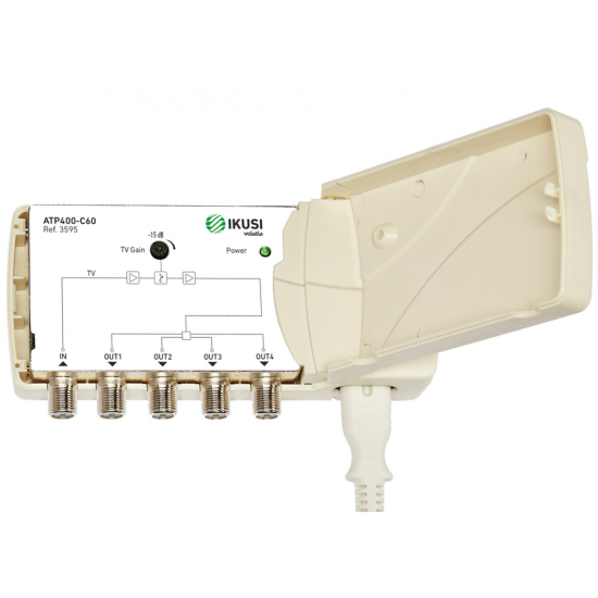 Ikusi Ενισχυτής Γραμμής ATP400-C48 4 Εξόδων