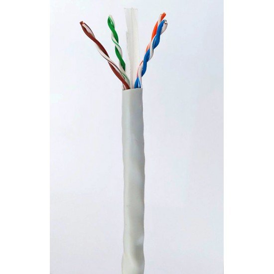 ATC Στροφείο Δικτύου ATC-613 UTP CAT6 305m Γκρί Εσωτερικό