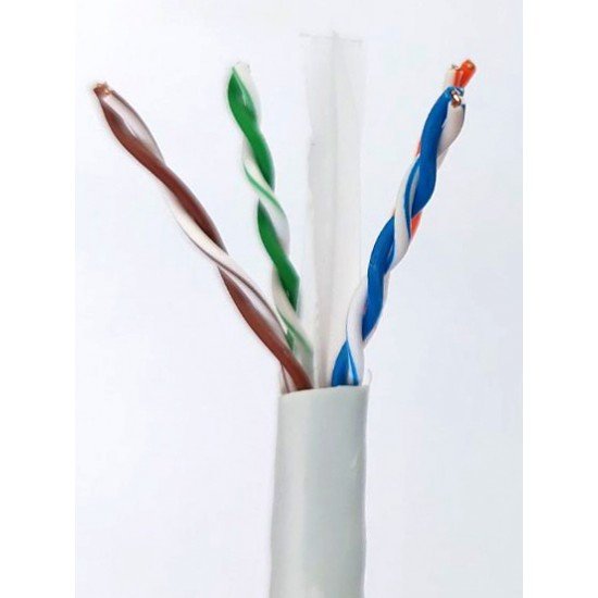 ATC Στροφείο Δικτύου ATC-613 UTP CAT6 305m Γκρί Εσωτερικό