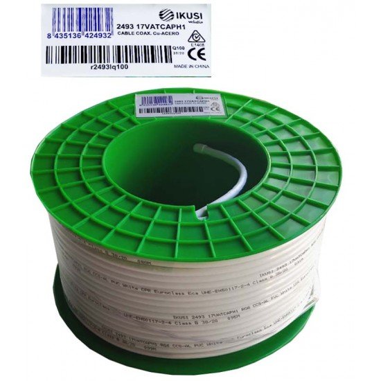 Ikusi Στροφείο RF 17VATCAPH1 100m CU-STEEL