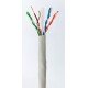 ATC Στροφείο Δικτύου ATC-613 UTP CAT6 305m Γκρί Εσωτερικό