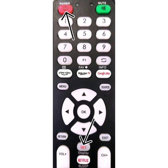 Τηλεχειριστήριο Universal All Brand CRC 1210V