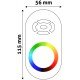 Avide LED Ταινία 12V 216W RGB 5 Πλήκτρα RF Τηλεχειριστήριο Αφής και Ελεγκτής