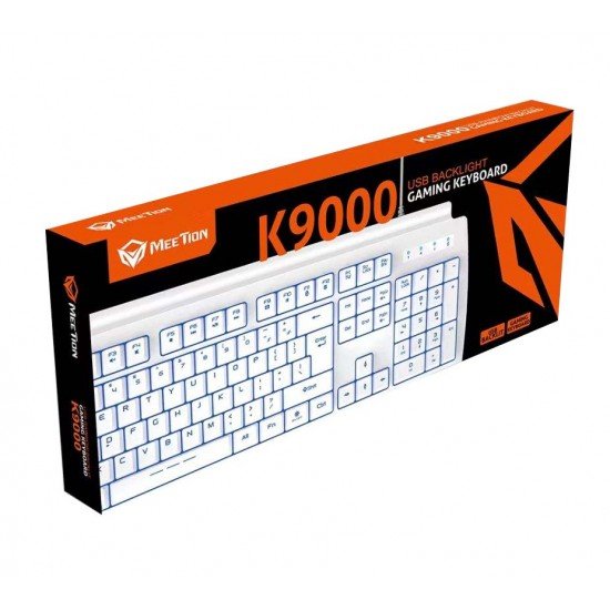 Meetion MT-K9000 Ενσύρματο Gaming Πληκτρολόγιο / Άσπρο