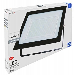 Avide LED Προβολέας Slim SMD 200W Ψυχρό 6400K Value