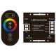 Avide LED Ταινία 12V 216W RGB 6 Πλήκτρα RF Τηλεχειριστήριο Αφής και Ελεγκτής
