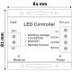 Avide LED Ταινία 12V 216W RGB 6 Πλήκτρα RF Τηλεχειριστήριο Αφής και Ελεγκτής