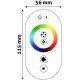 Avide LED Ταινία 12V 216W RGB 6 Πλήκτρα RF Τηλεχειριστήριο Αφής και Ελεγκτής