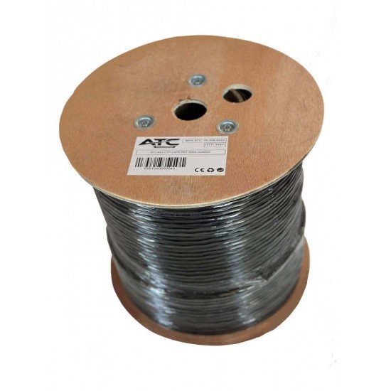 ATC Στροφείο Δικτύου ATC-623 UTP CAT6 PET 305m Εξωτερικό