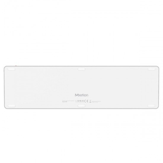 Meetion MT-C230MW Bluetooth Πληκτρολόγιο & Ποντίκι Combo Λευκό US