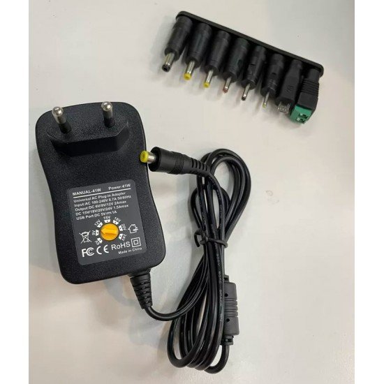 Τροφοδοτικό  41W Switching με 8 κεφαλές