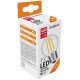 Avide LED Filament Σφαιρική  4W E27 360° Λευκό 4000K