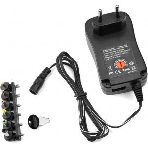 Τροφοδοτικό 30W 12V/2.5A Switching με 6 Κεφαλές