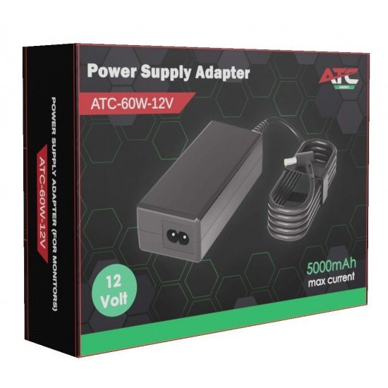 Τροφοδοτικό 60W 12V 5A 5.5 x 2.1mm
