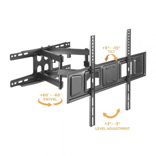 Brateck Βάση TV με Βραχίονα LPA63-466 37"- 80"